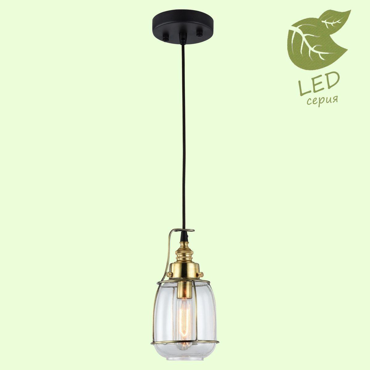 Дополнительная картинка Подвесной светильник Lussole Loft Brighamton GRLSP-9677