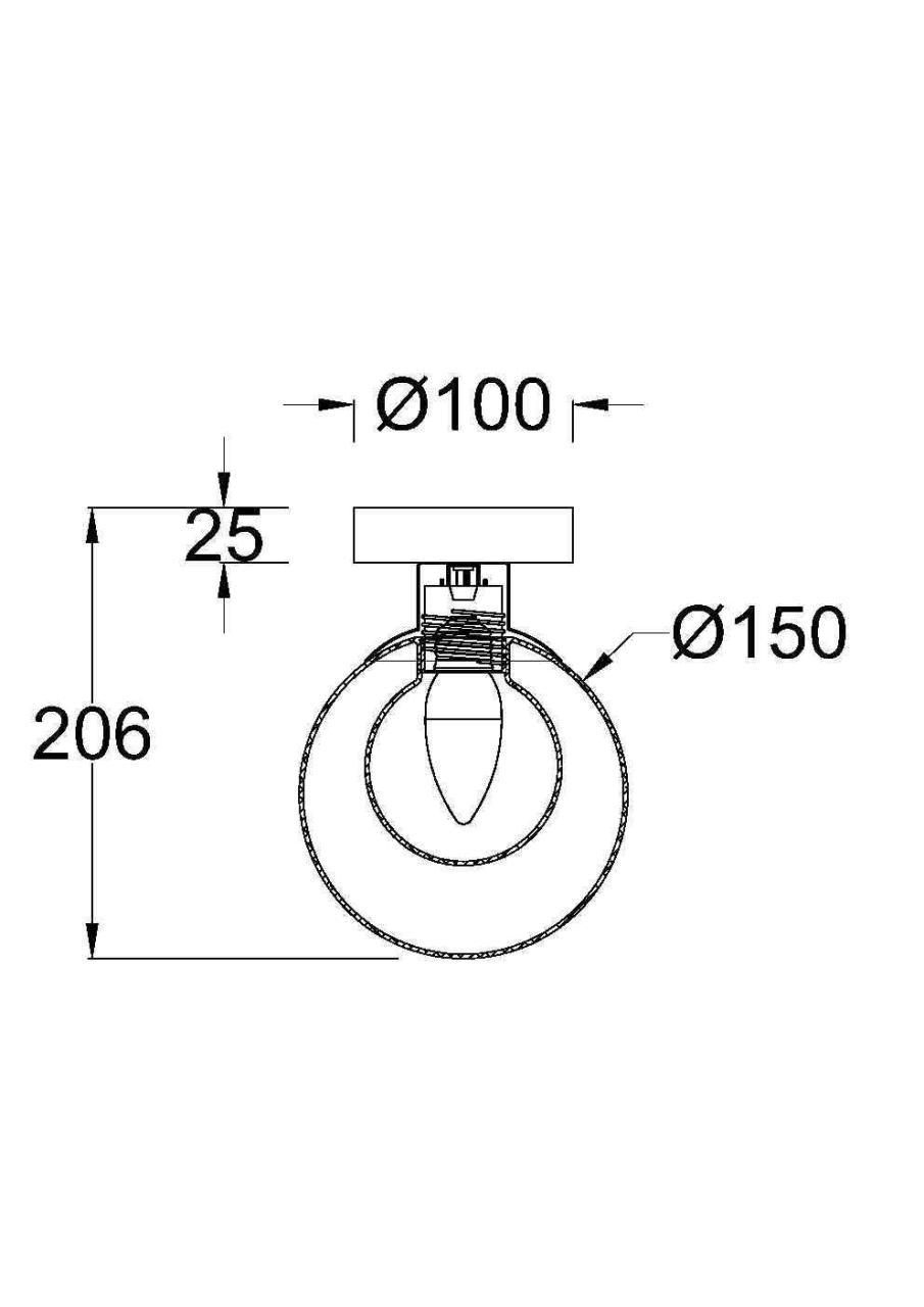 Дополнительная картинка Настенный светильник (бра) Maytoni MOD521WL-01G1