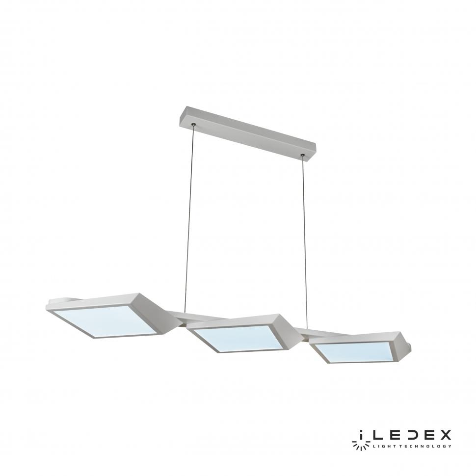 Картинка Подвесная светодиодная люстра iLedex Meridian W49017-3 WH