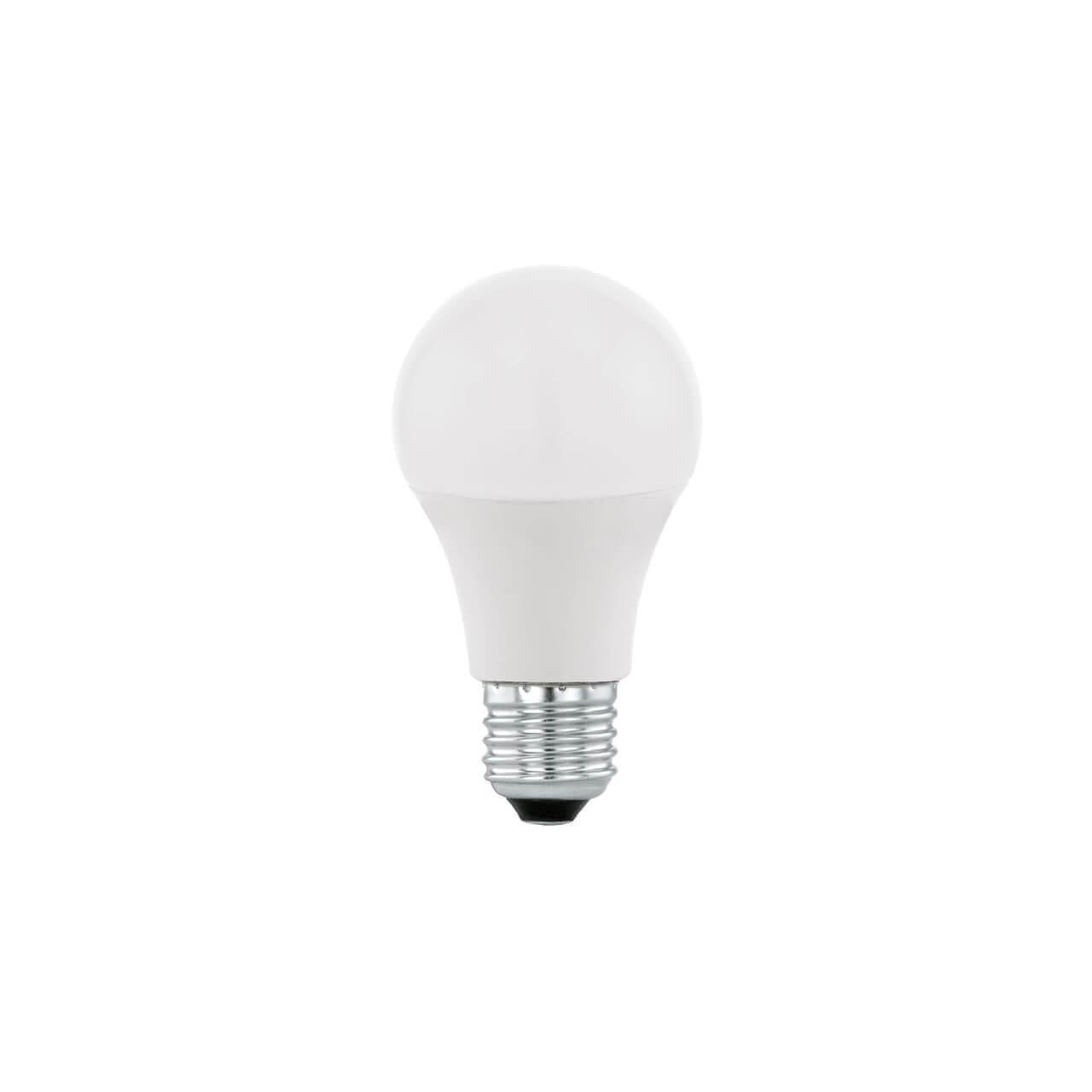 Картинка Лампа светодиодная диммируемая Eglo E27 9W 3000K матовая 11684