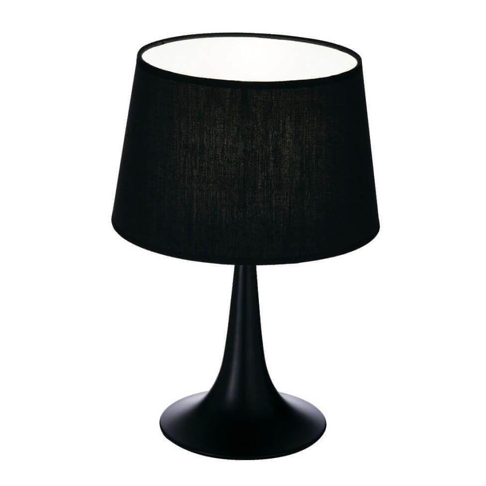 Дополнительная картинка Настольная лампа LONDON TL1 SMALL NERO 110554