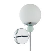 С 1 плафоном на стену 6525/1W MODERNI LN23 хром Бра E14 1*40W 220V SUNDAY, доставка по Казахстану 