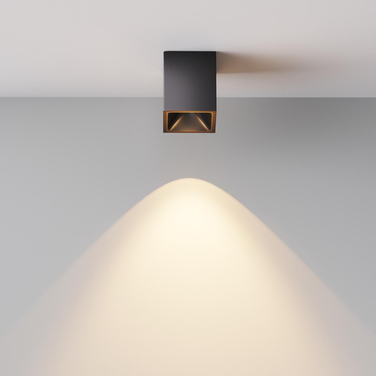 Дополнительная картинка Потолочный светильник Technical C065CL-8W3K-SQ-B