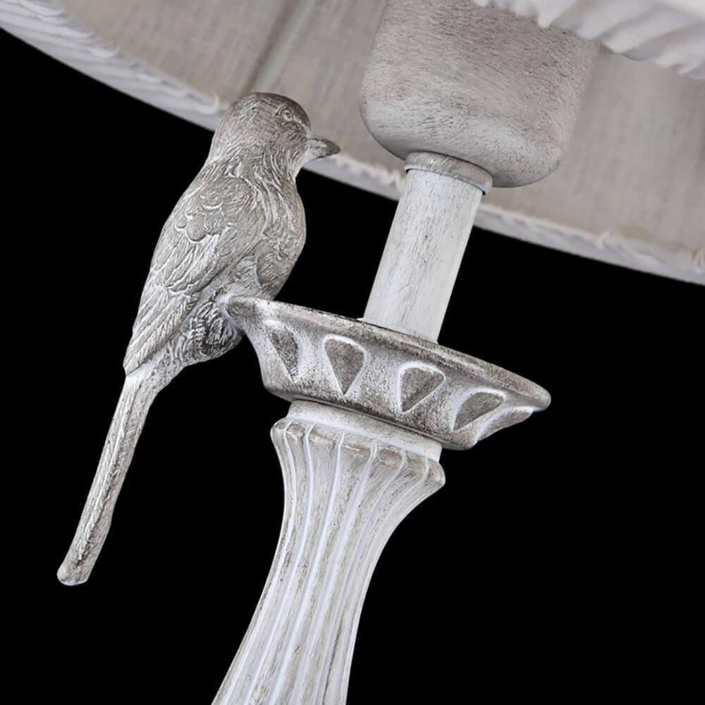 Дополнительная картинка Настольная лампа Maytoni Bird ARM013-11-W