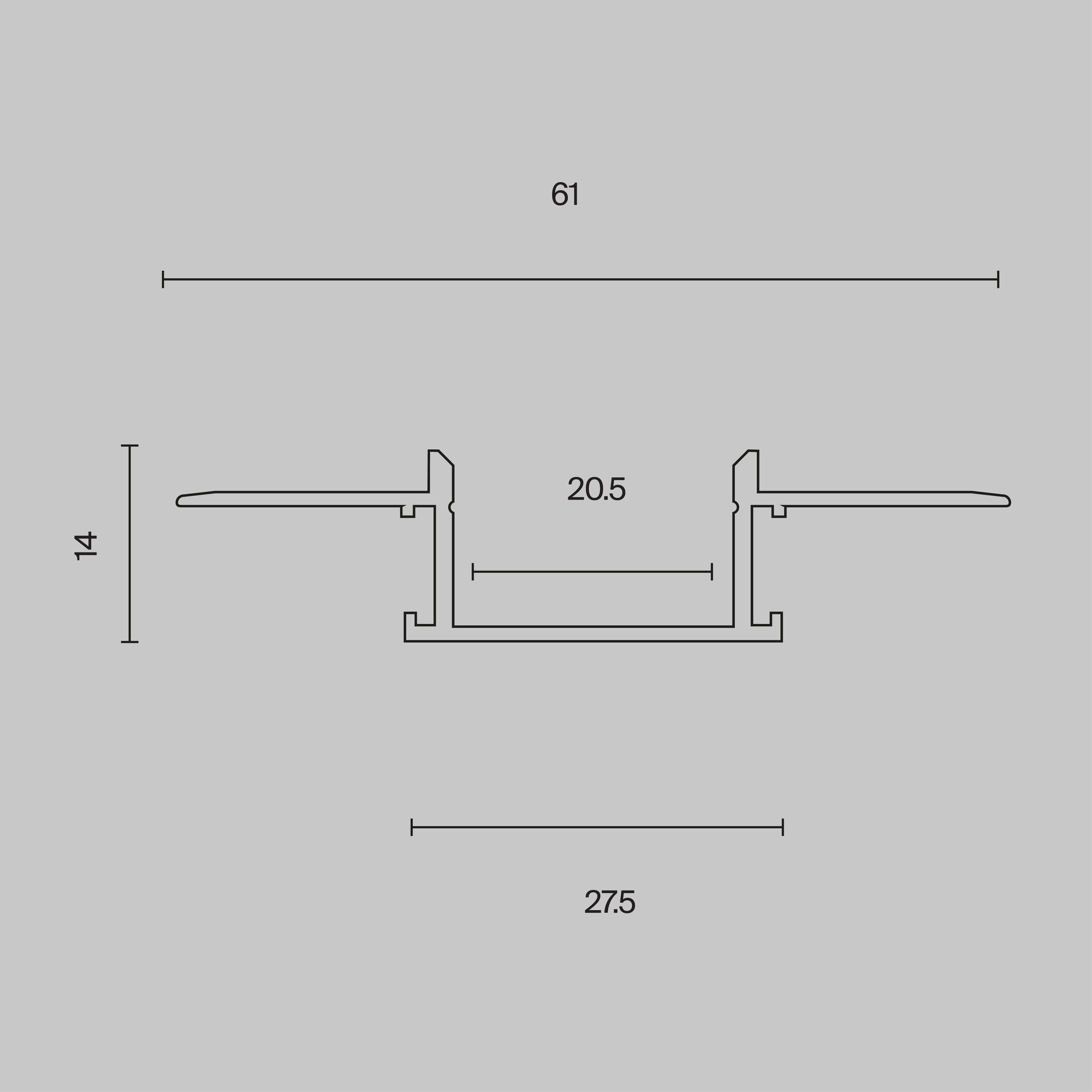 Комплектующие к светодиодной ленте Technical ALM011S-2M — фото 10