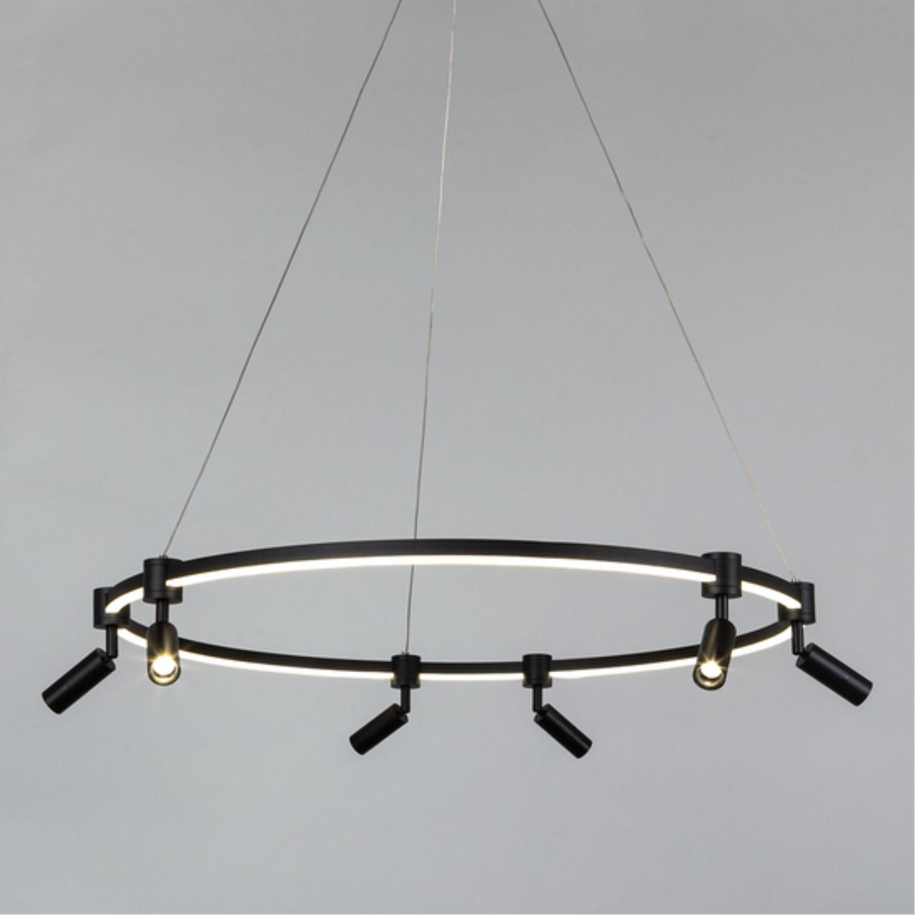 Картинка Подвесной светильник Arte Lamp RING A2186SP-1BK