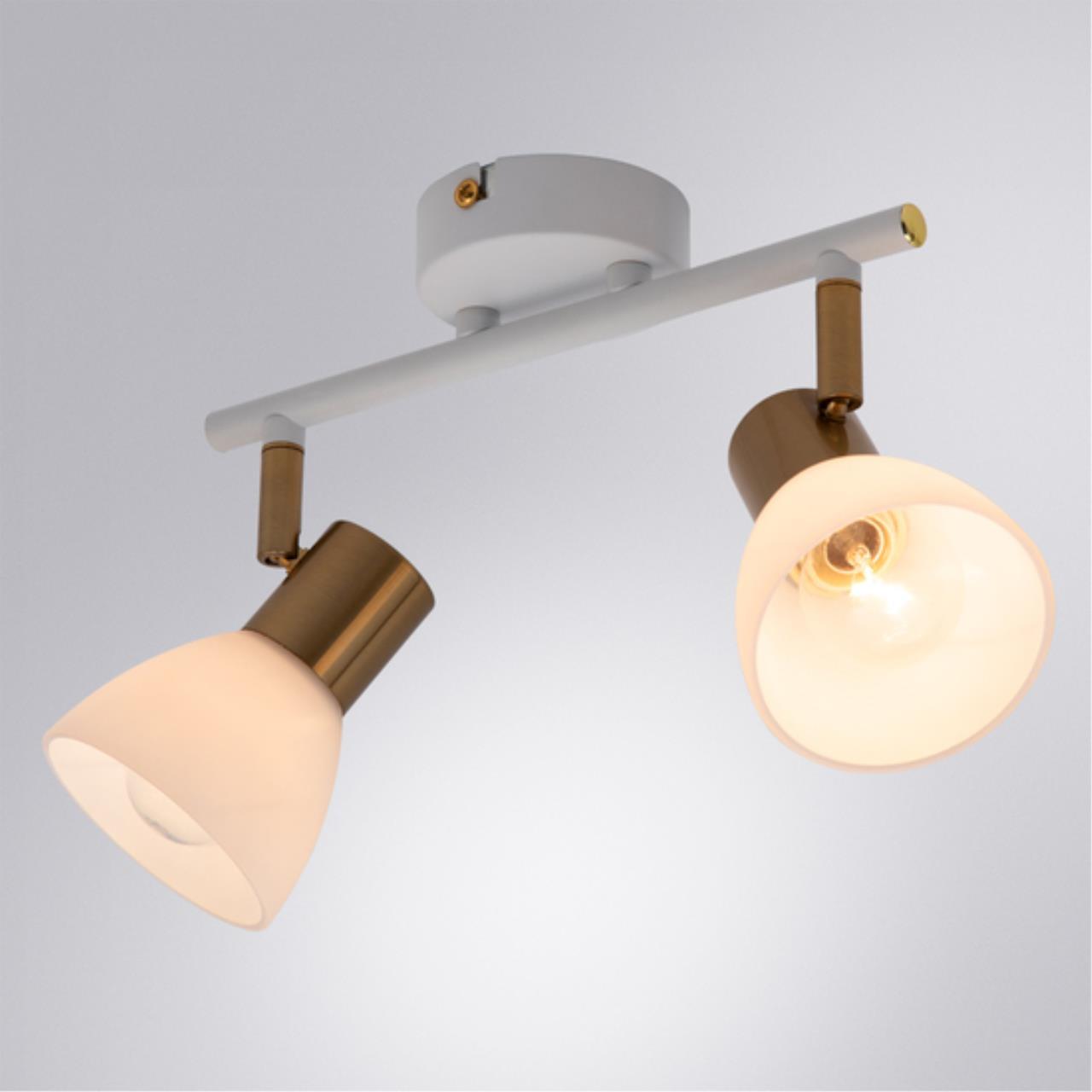 Дополнительная картинка Спот Arte Lamp Falena A3117PL-2WH