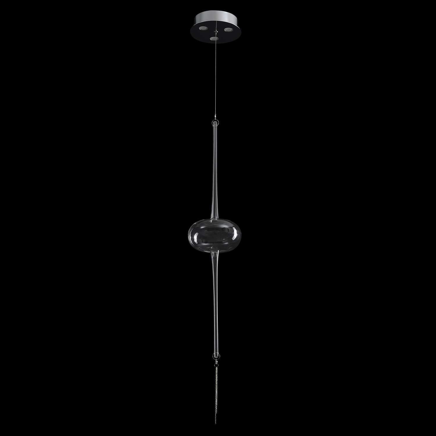 Дополнительная картинка Светильник подвесной GLASS Crystal Lux 3850/203