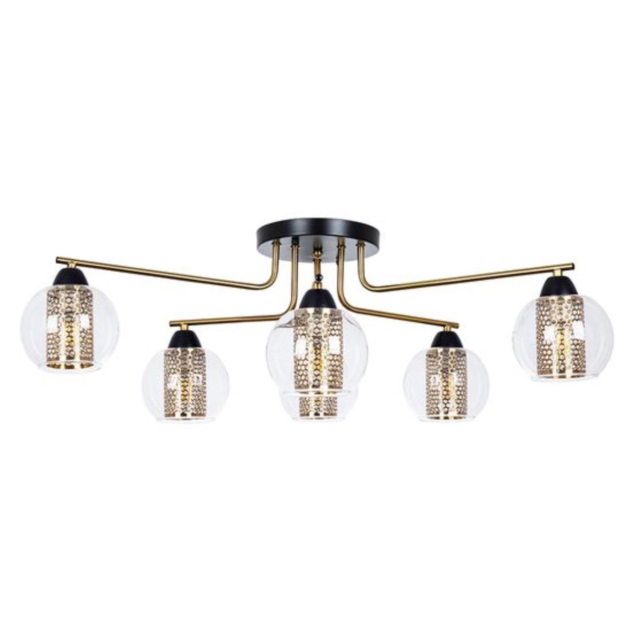 Дополнительная картинка Потолочный светильник Arte Lamp MANCHESTER A7045PL-6BK