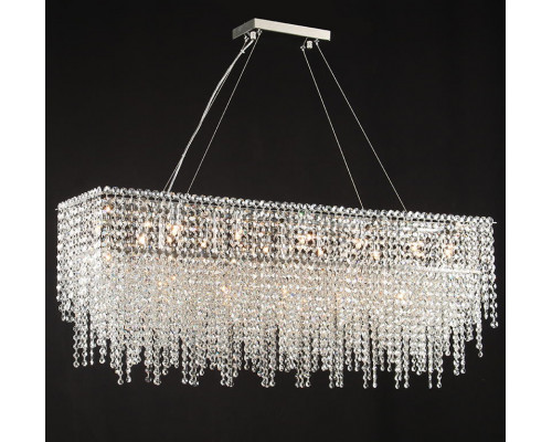 newport 10900 10921/c , люстра, chrome clear crystal l110*28*h36 cm g9 18*60w, доставка по Казахстану 