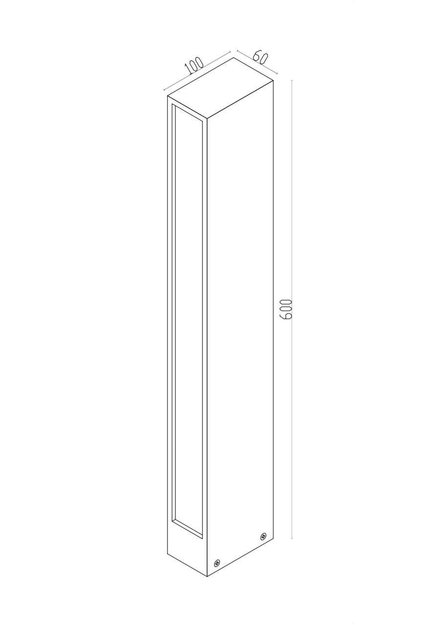 Дополнительная картинка Ландшафтный светильник Outdoor O422FL-L12GF