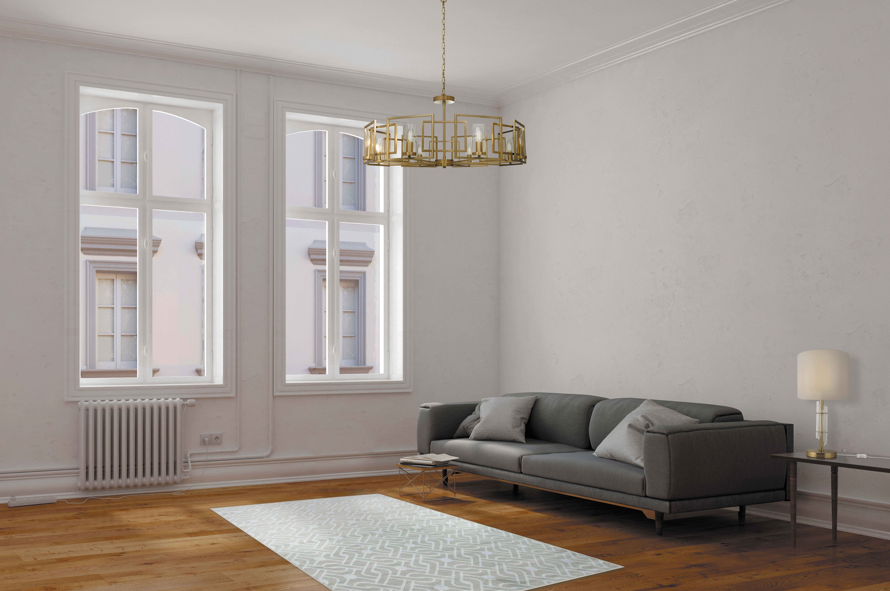 Дополнительная картинка Подвесная люстра Maytoni Bowi H009PL-08G