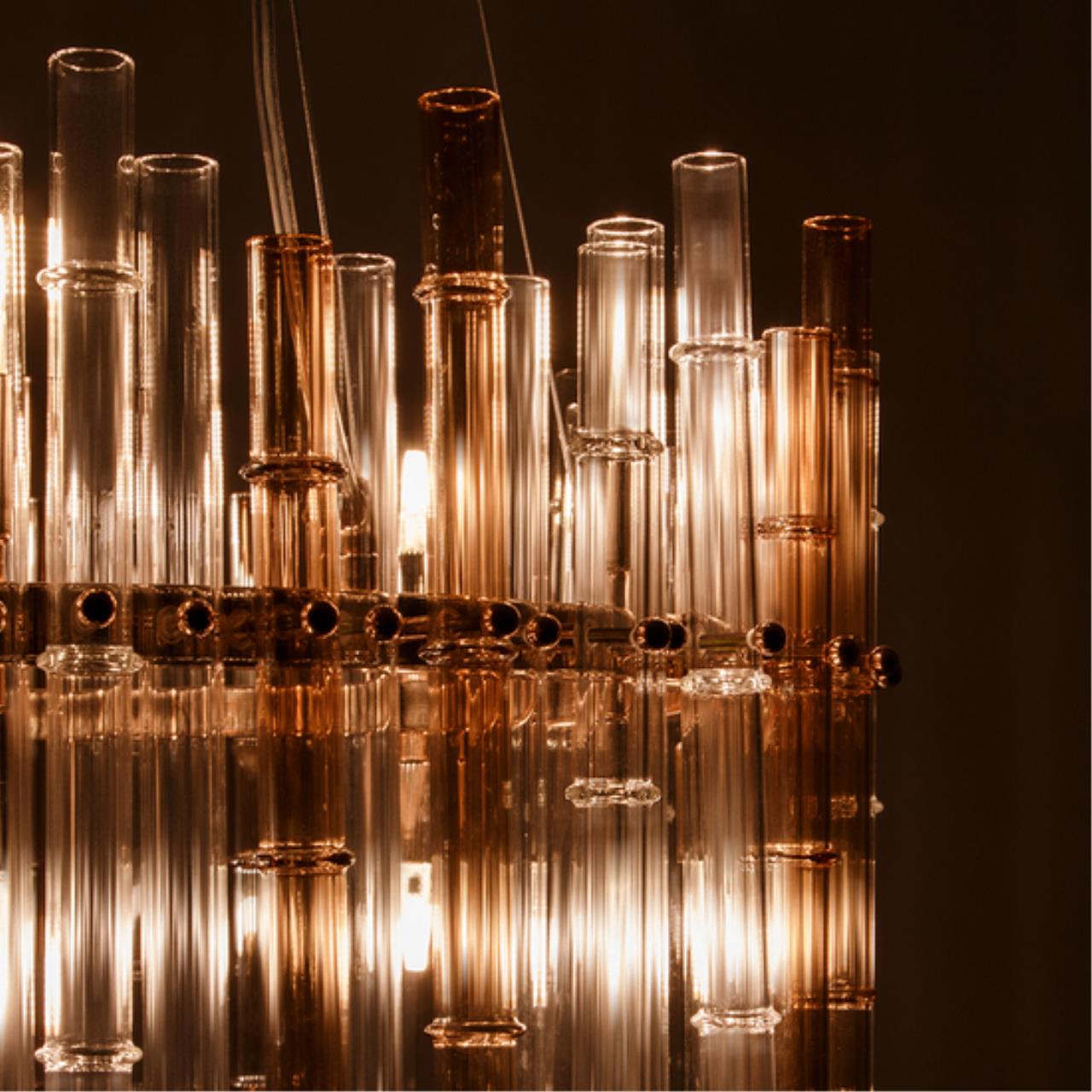 Картинка Подвесная люстра Arte Lamp CRYSTALLA A4111LM-16GO