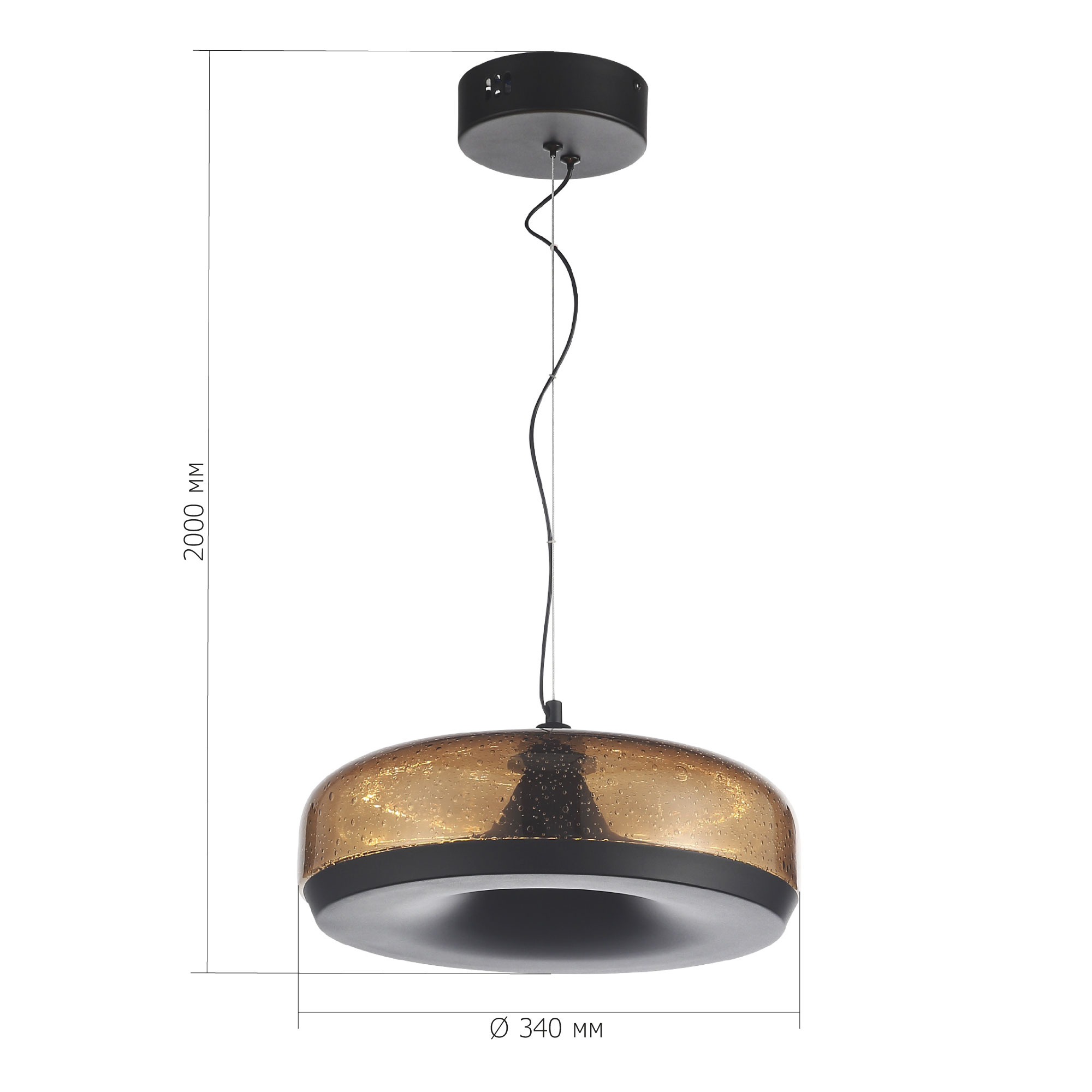 Картинка SL6014.603.01 Светильник подвесной ST-Luce RIPPLE