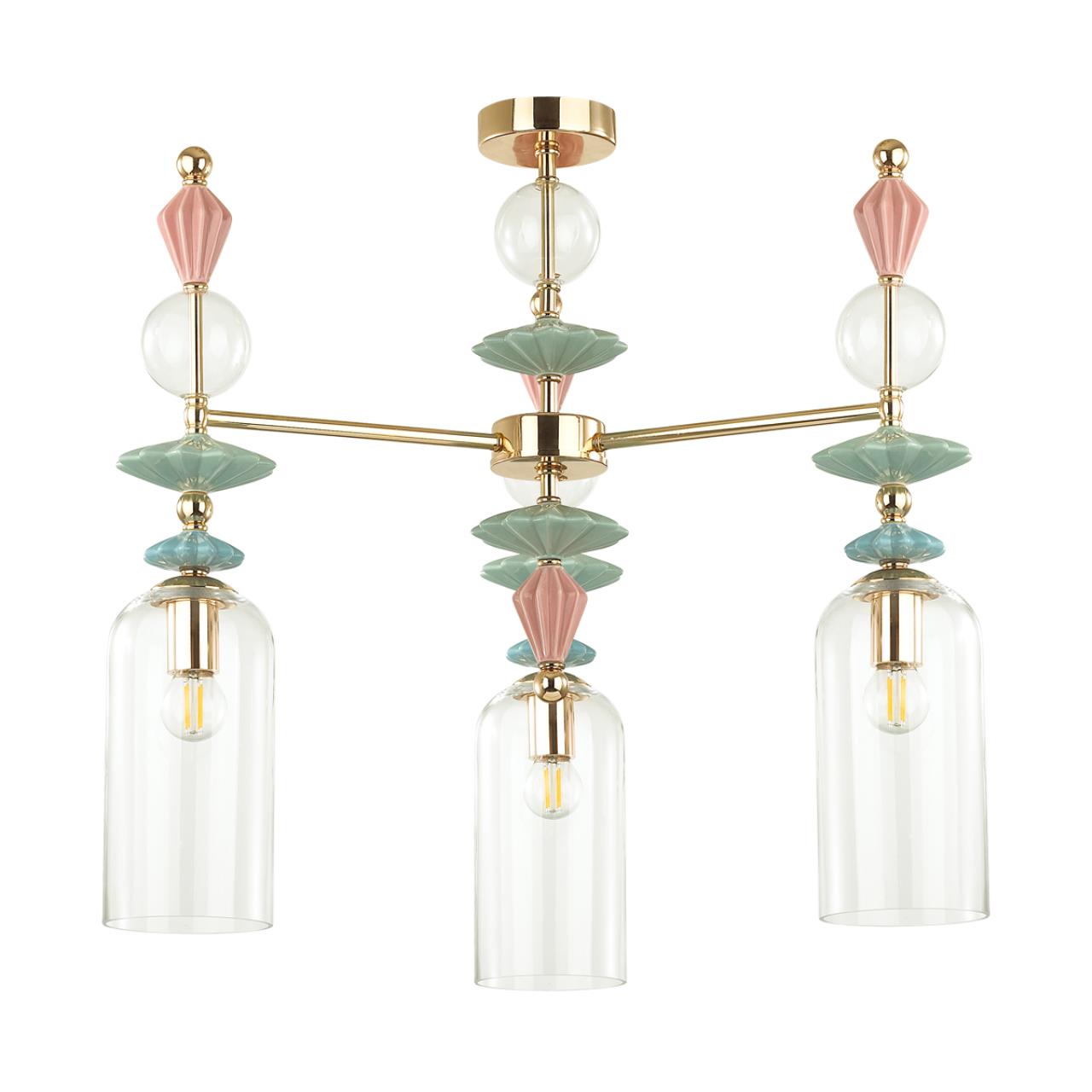 Дополнительная картинка Подвесная люстра Odeon Light Classic Bizet 4855/3C