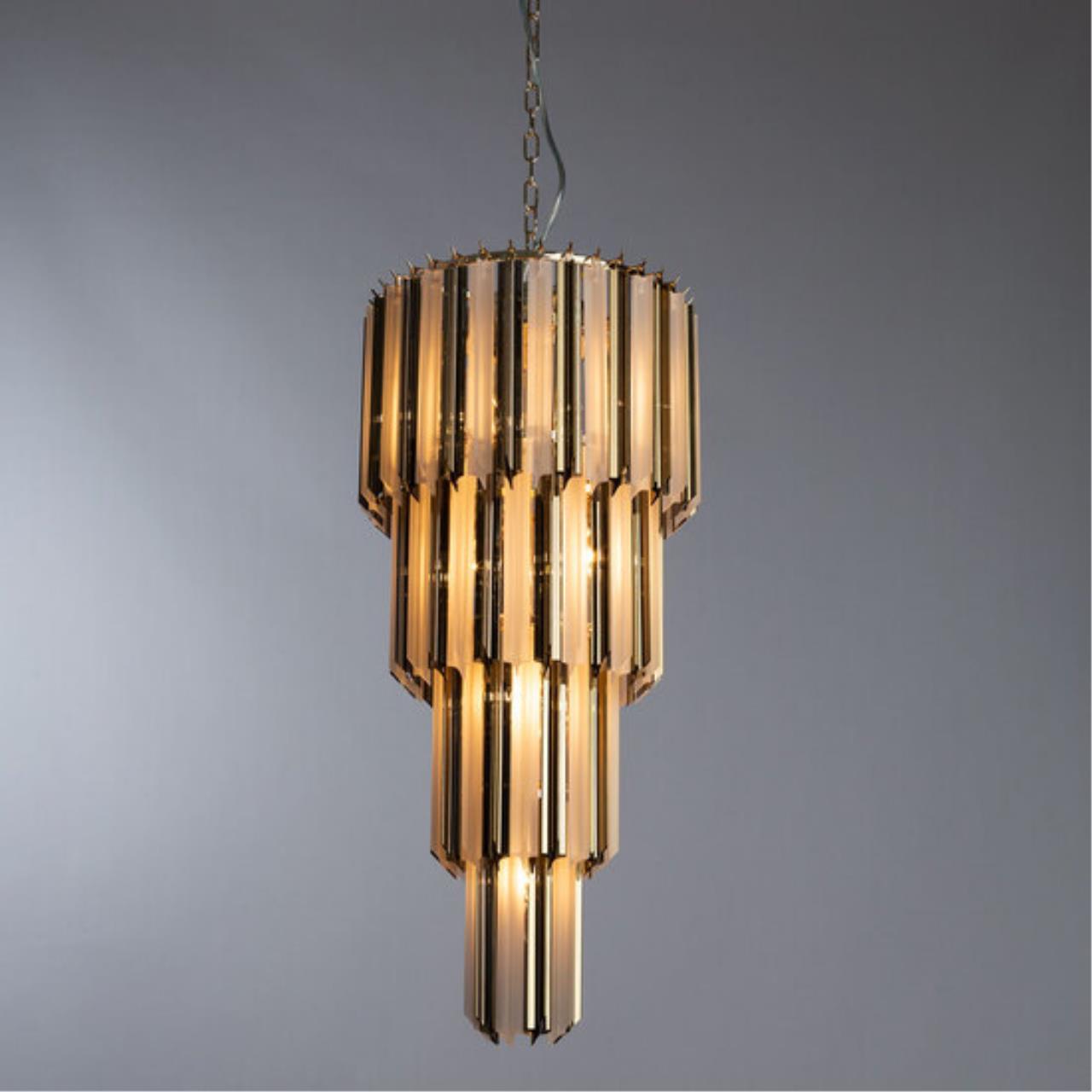 Дополнительная картинка Каскадная люстра Divinare Frizzante 1681/01 SP-9