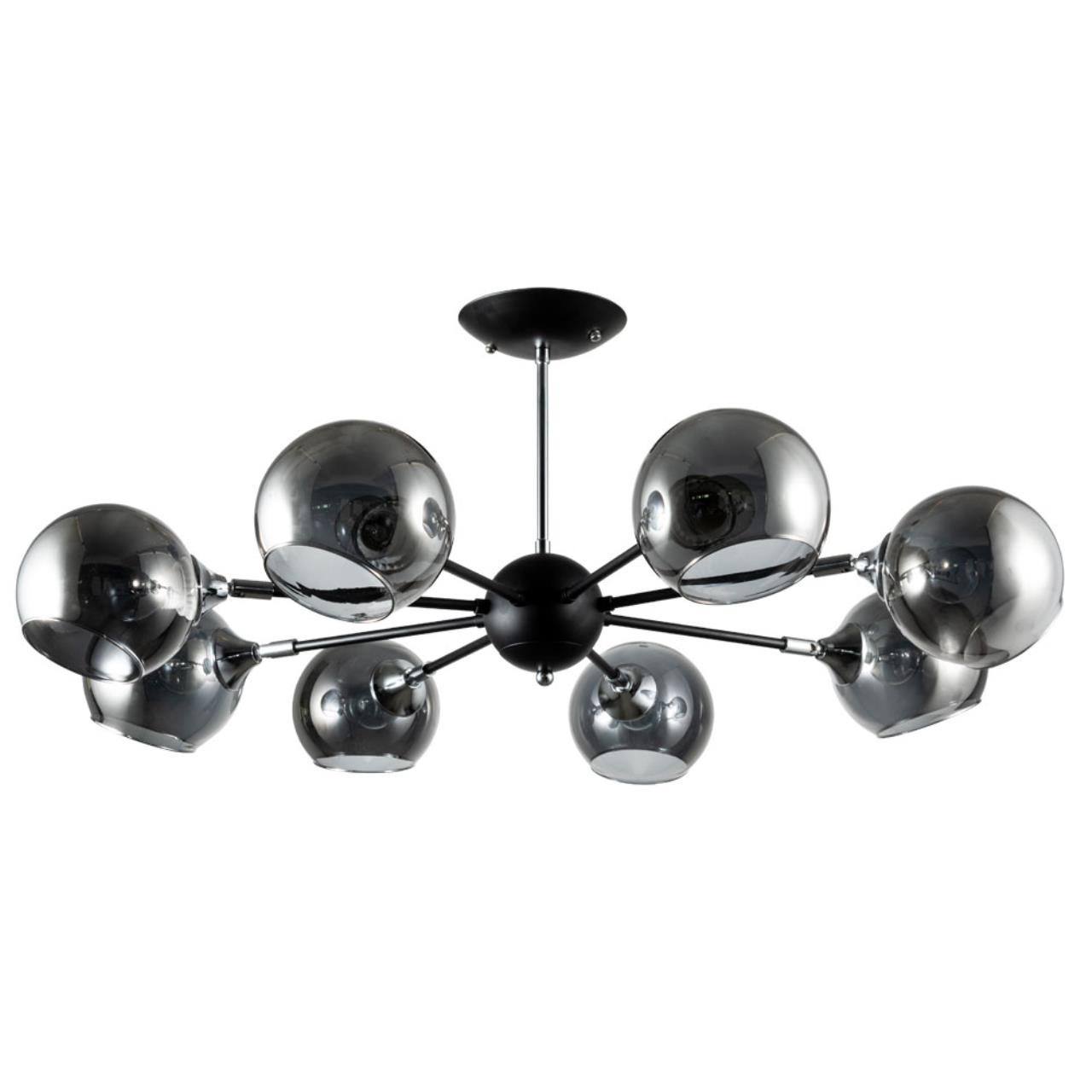 Дополнительная картинка Потолочная люстра Arte Lamp Lagos A2708PL-8BK