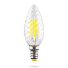 Лампа светодиодная филаментная Voltega E14 6W 2800К прозрачная VG10-CC1E14warm6W-F 7027 купить в Алматы svet.kz