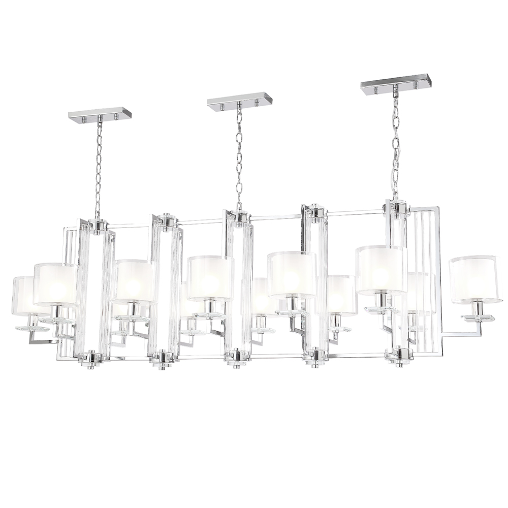 Картинка Подвесной светильник Crystal Lux NICOLAS 3400/312L