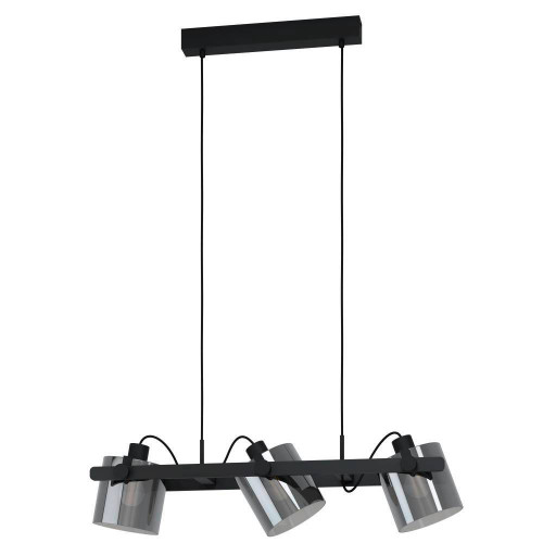 43606 подвесной потолочный светильник (люстра) hornwood 2, 3х40w, e27, l780, b150, h1100, сталь-дере, доставка по Казахстану 