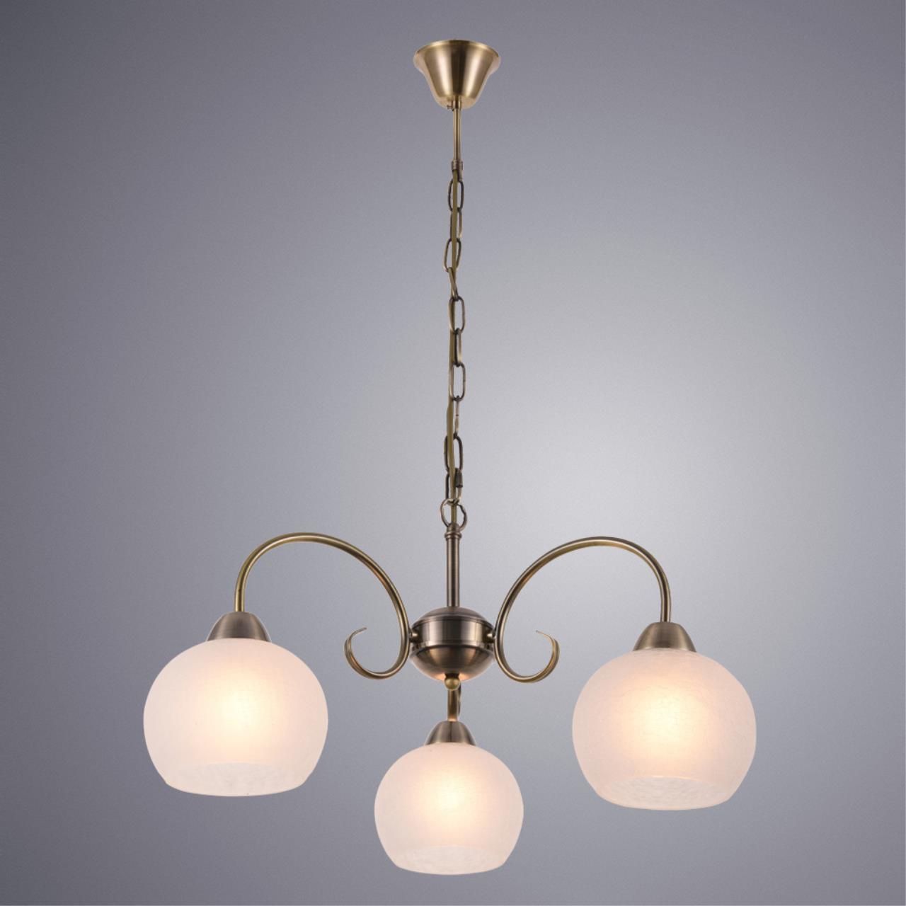Дополнительная картинка Подвесная люстра Arte Lamp A9317LM-3AB