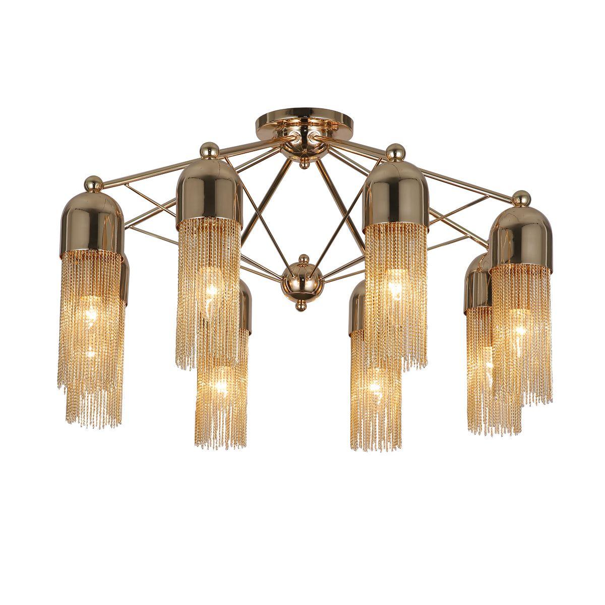 Дополнительная картинка Потолочная люстра Favourite Zaria 2739-8P