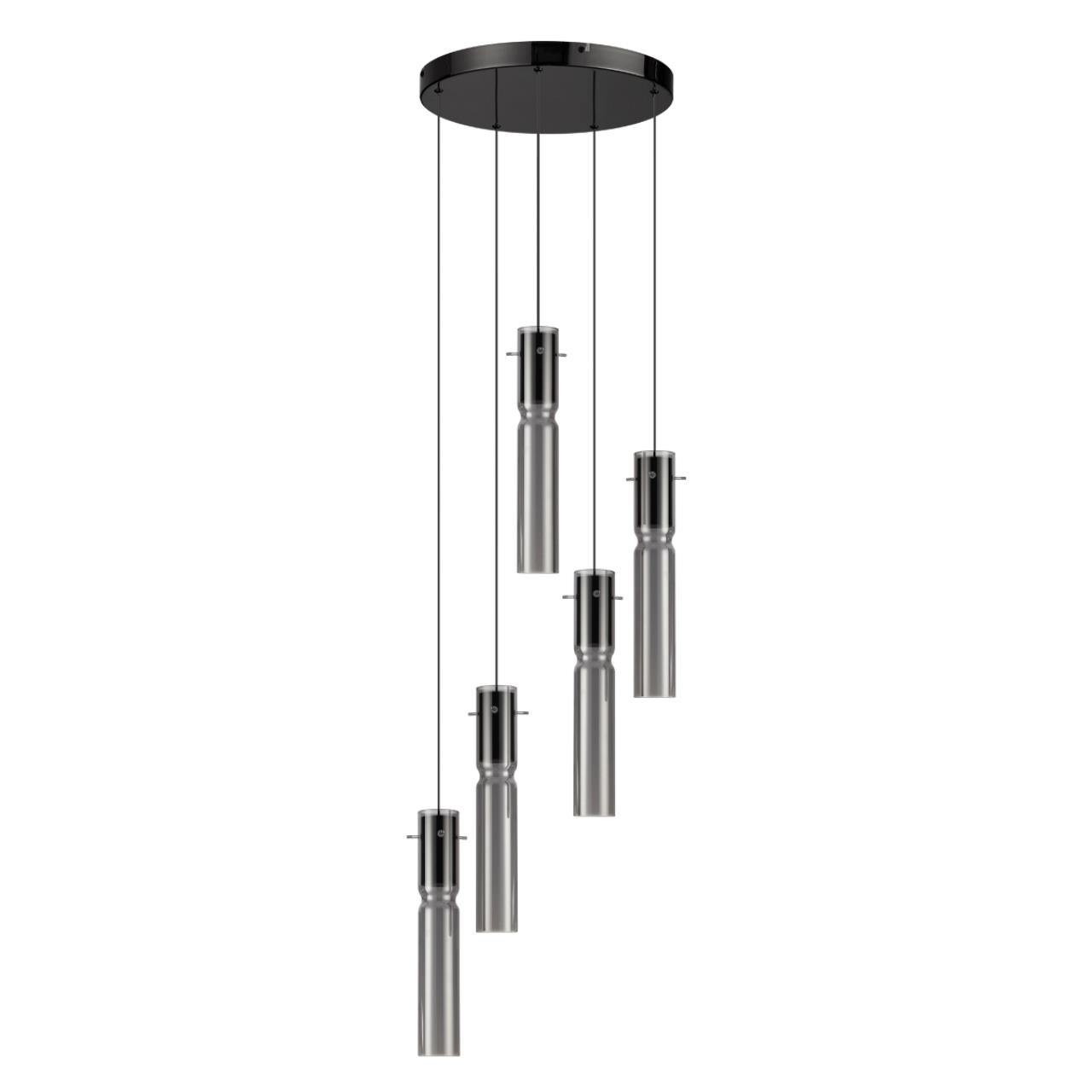 люстры 5058/25l pendant odl24 325 подвесной светильник led 5*5w 3000k scrow, доставка по Казахстану 