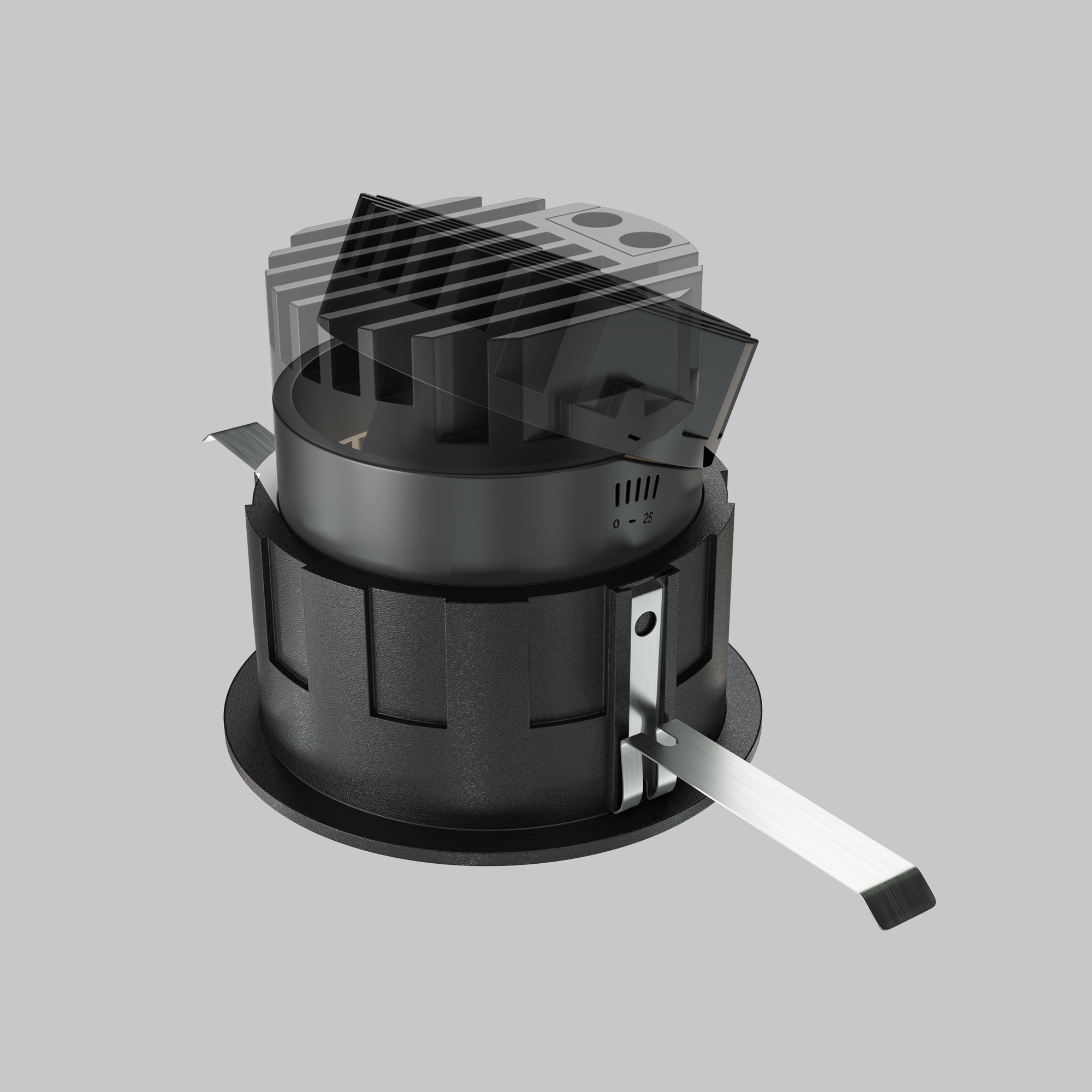 Дополнительная картинка Встраиваемый светильник Technical DL057-10W3K-B