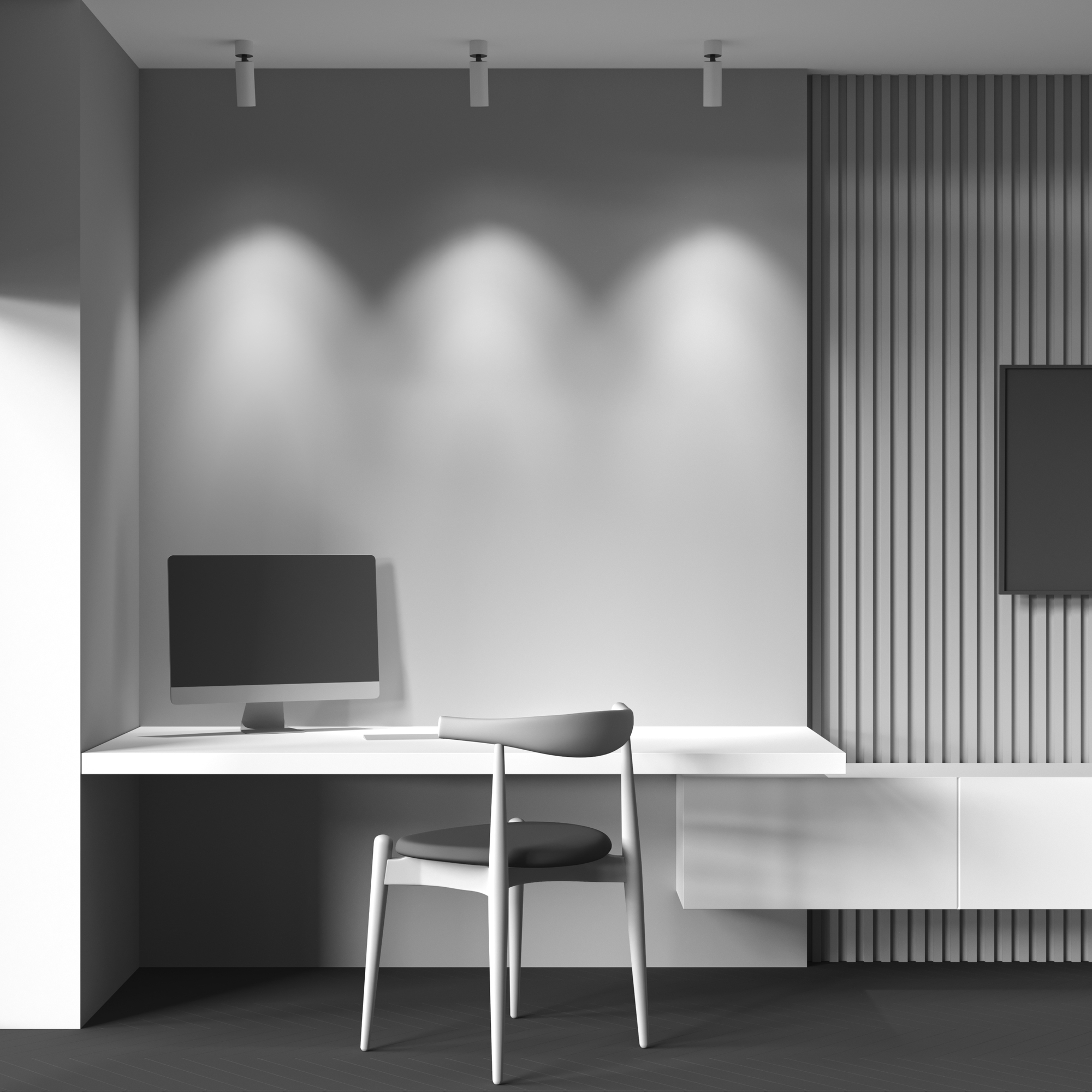 Картинка Потолочный светильник Technical C055CL-L12W4K-W-W