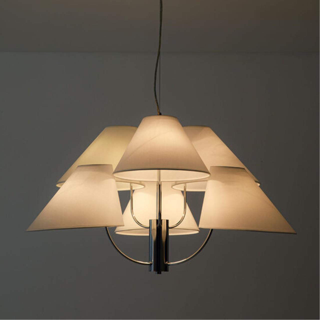Дополнительная картинка Подвесная люстра Arte Lamp RONDO A4086LM-6CC