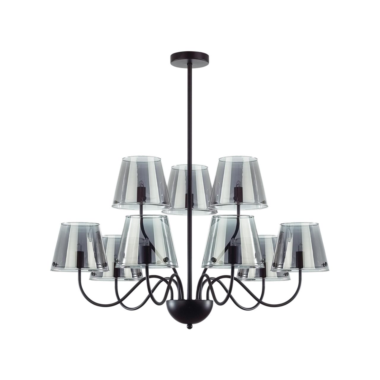 6570/9c lumion люстра потолочная smoky, доставка по Казахстану 