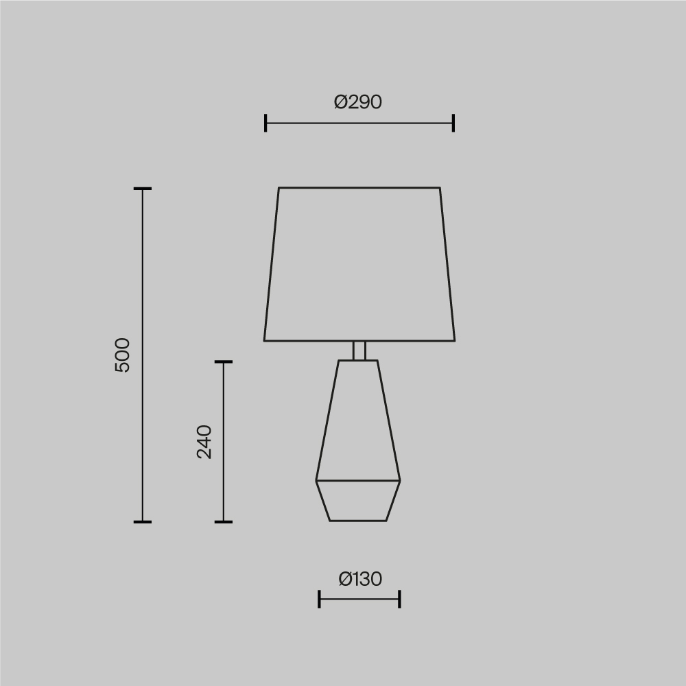 Картинка Настольная лампа Maytoni Calvin Table Z181-TL-01-W
