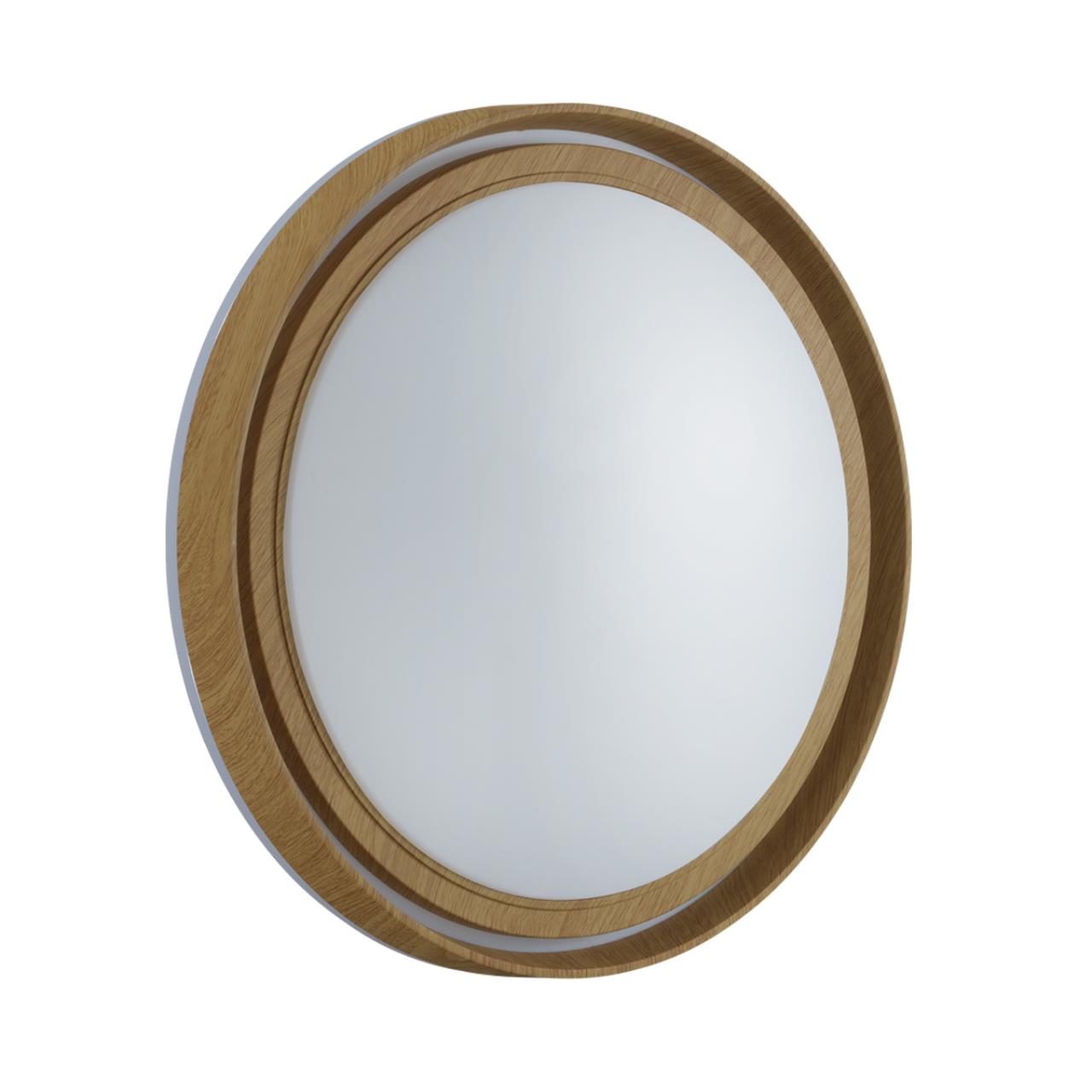 Картинка 7640/AL BASICA SN Светильник LED 18Вт 4000K D295 IP43 RUX WOOD