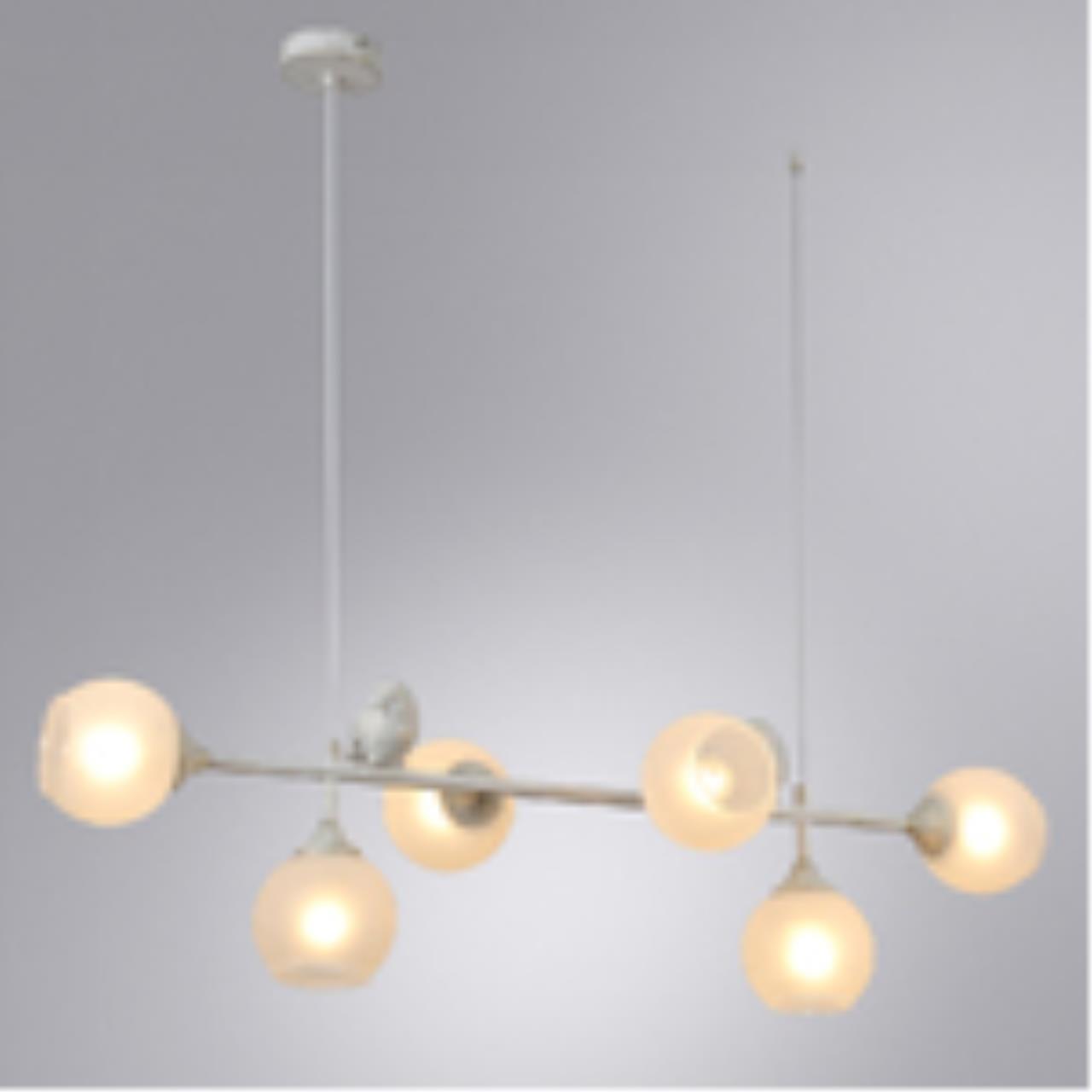 Дополнительная картинка Подвесная люстра Arte Lamp Gemelli A2150SP-6WG