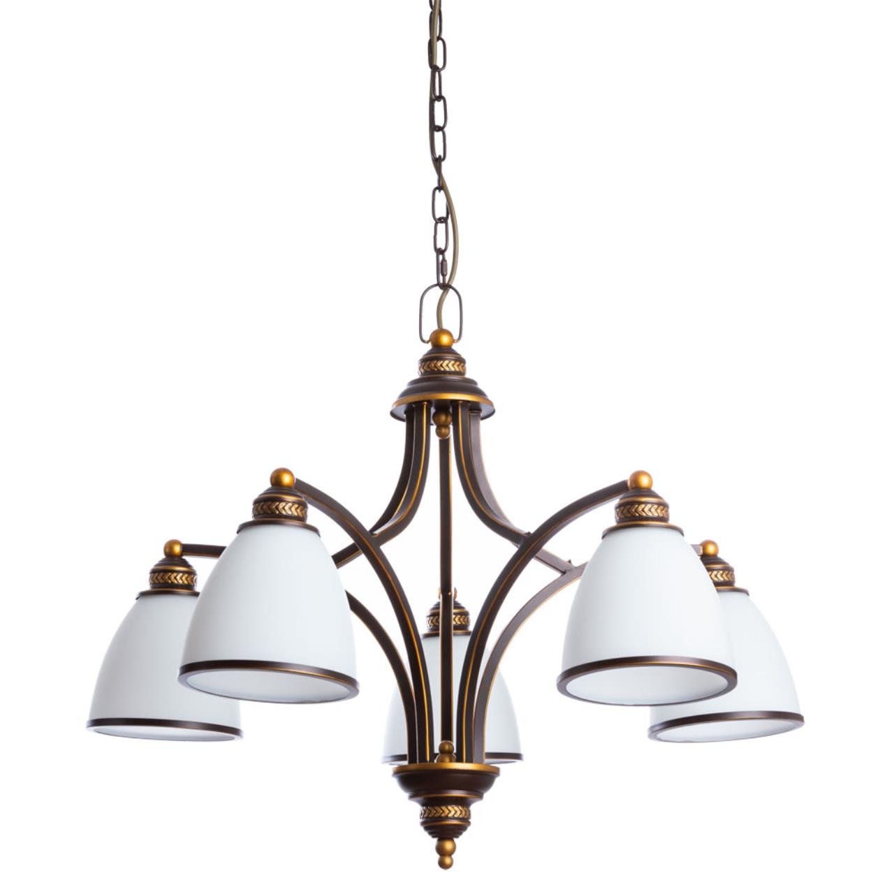 Дополнительная картинка Подвесная люстра Arte Lamp Bonito A9518LM-5BA