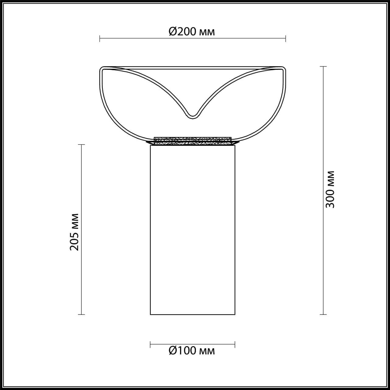 Картинка Настольная лампа Odeon Light Kaleo L-vision 4721/7TL