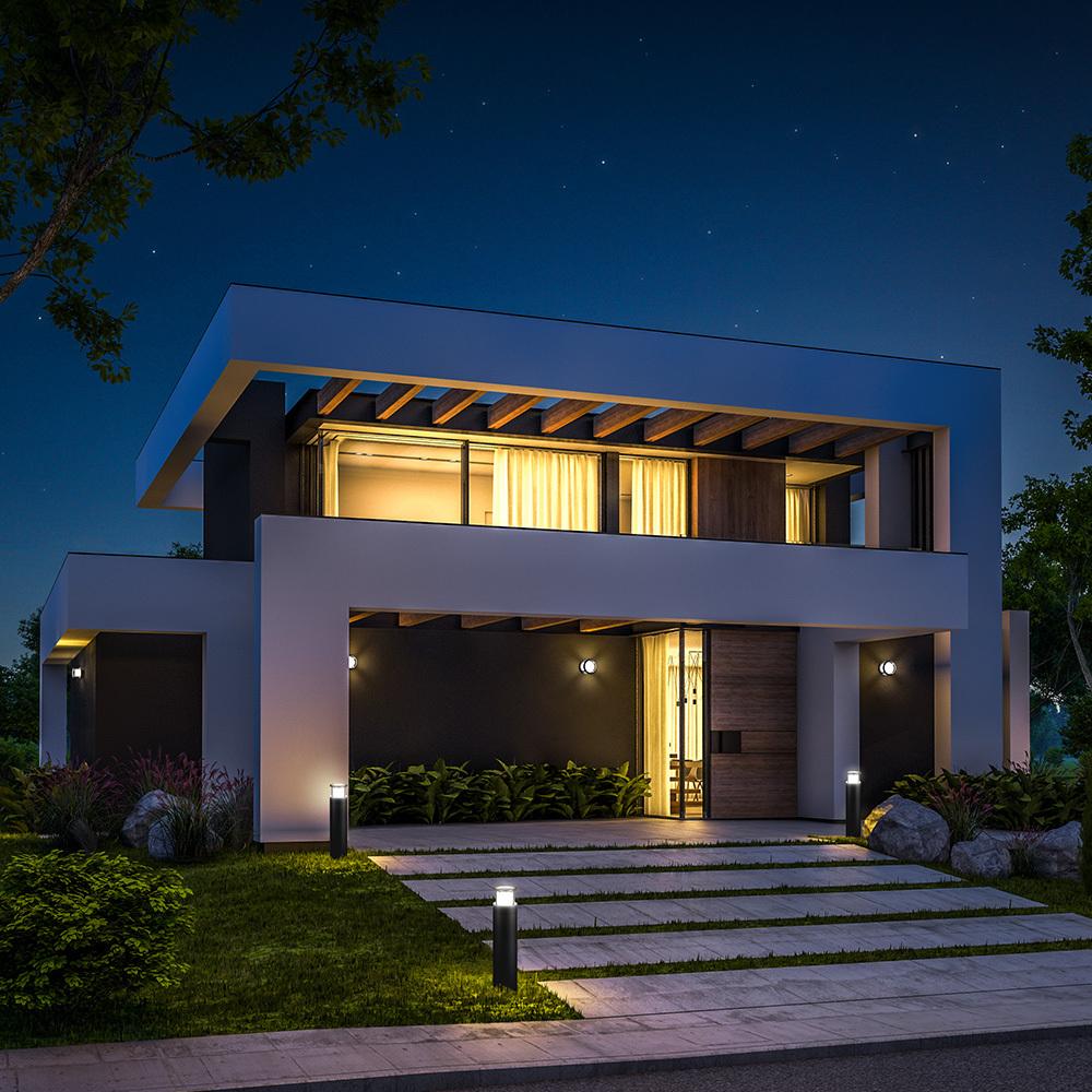 Дополнительная картинка Уличный светодиодный светильник Maytoni Wolseley Road O011FL-L6B