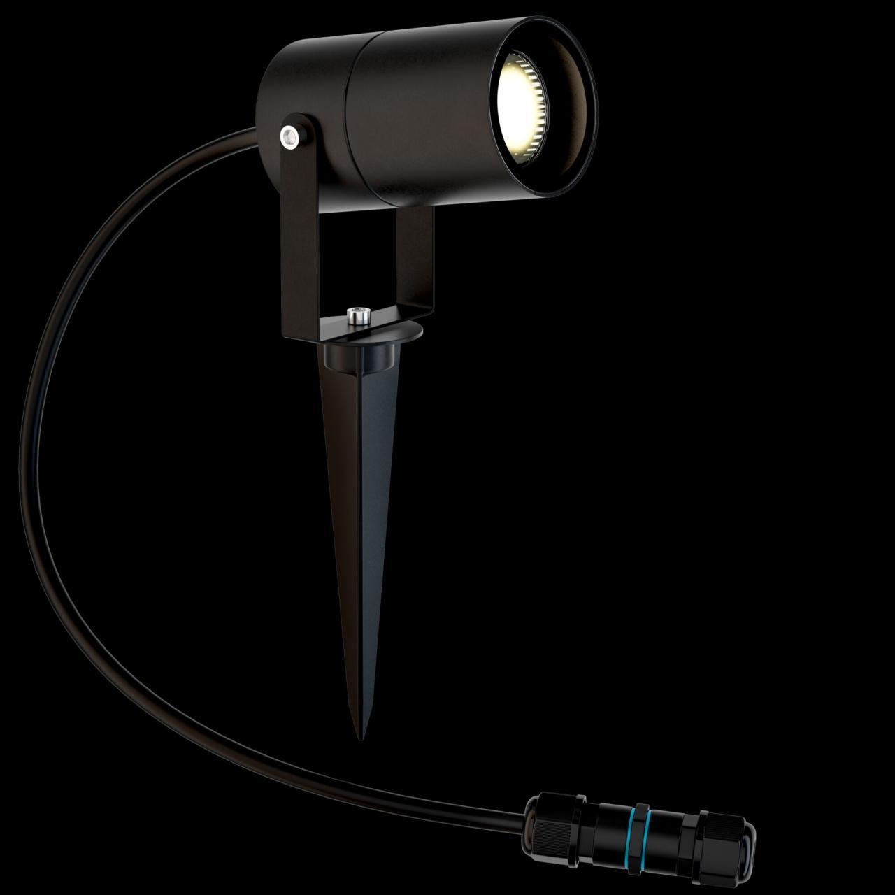 Дополнительная картинка Ландшафтный светильник Maytoni Scope O025FL-01B