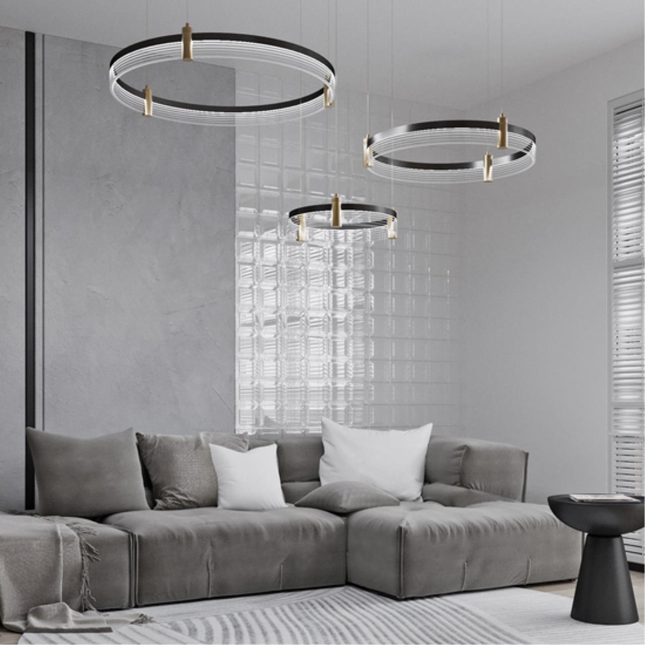 Картинка Подвесной светодиодный светильник Arte Lamp Mercury A2185SP-3BK