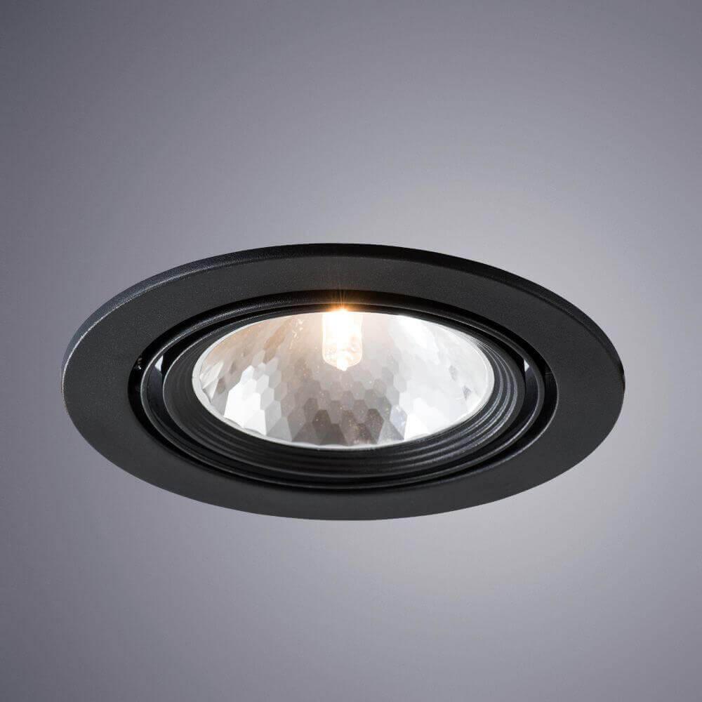 Дополнительная картинка Встраиваемый светильник Arte Lamp A6664PL-1BK