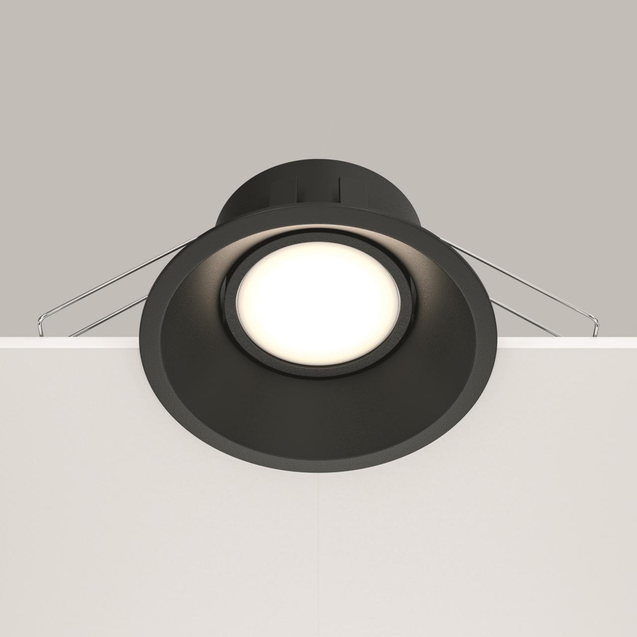 Дополнительная картинка Встраиваемый светильник Maytoni Dot DL028-2-01B
