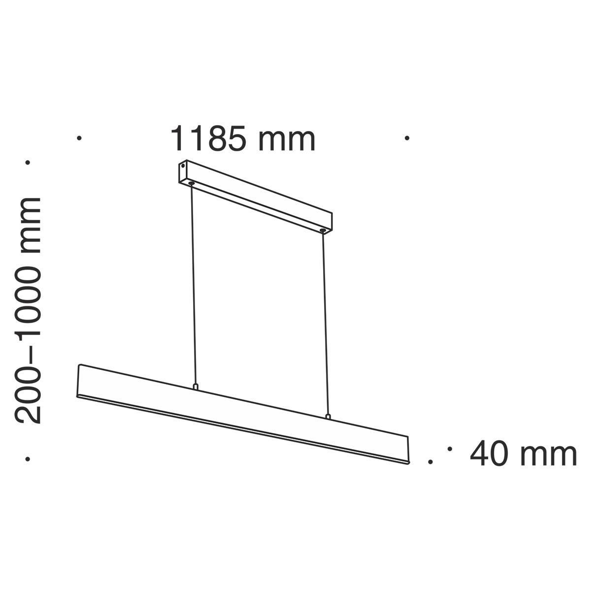 Дополнительная картинка Подвесной светодиодный светильник Maytoni Step P010PL-L30G3K