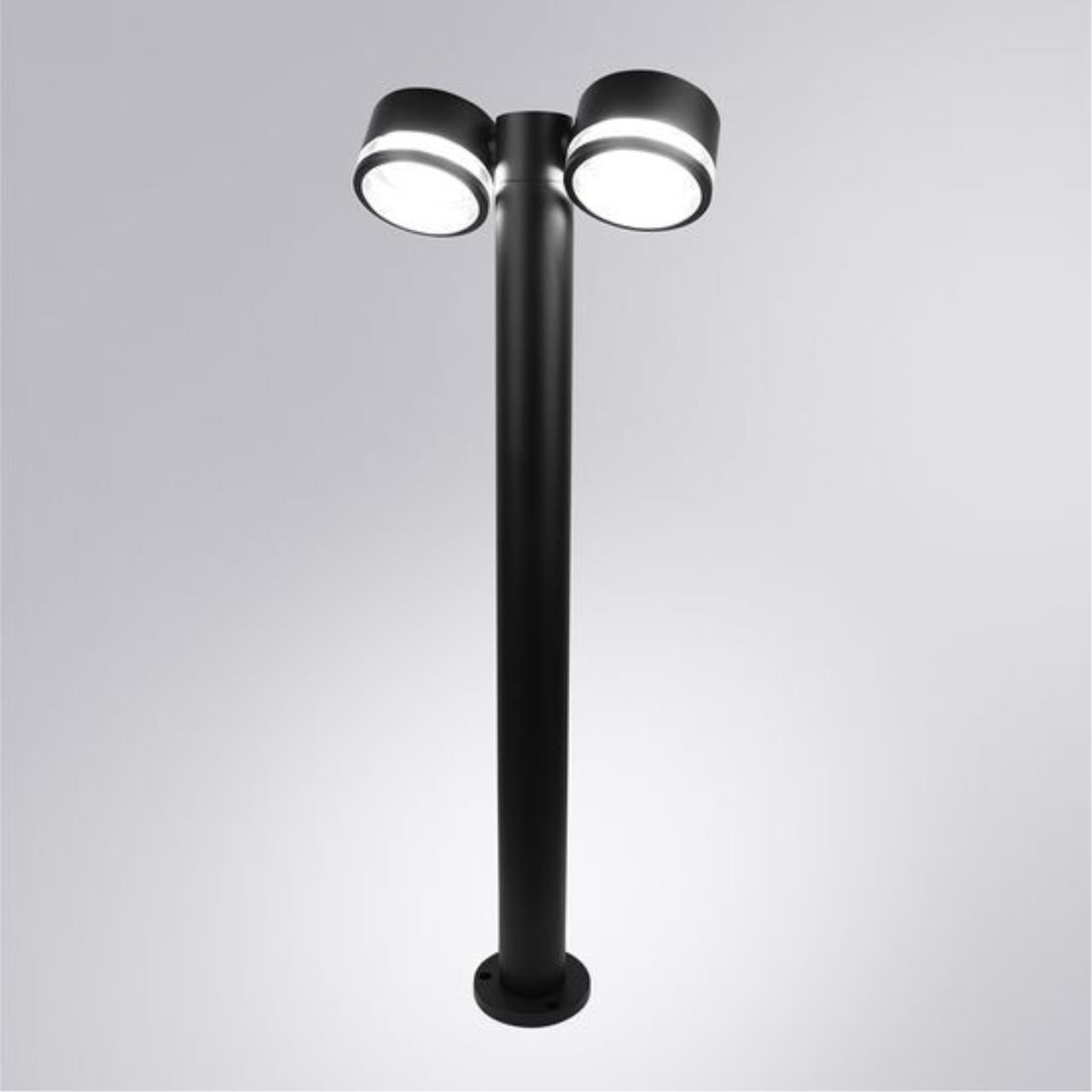 Дополнительная картинка Уличный светильник Arte Lamp Nunki A1910PA-2BK