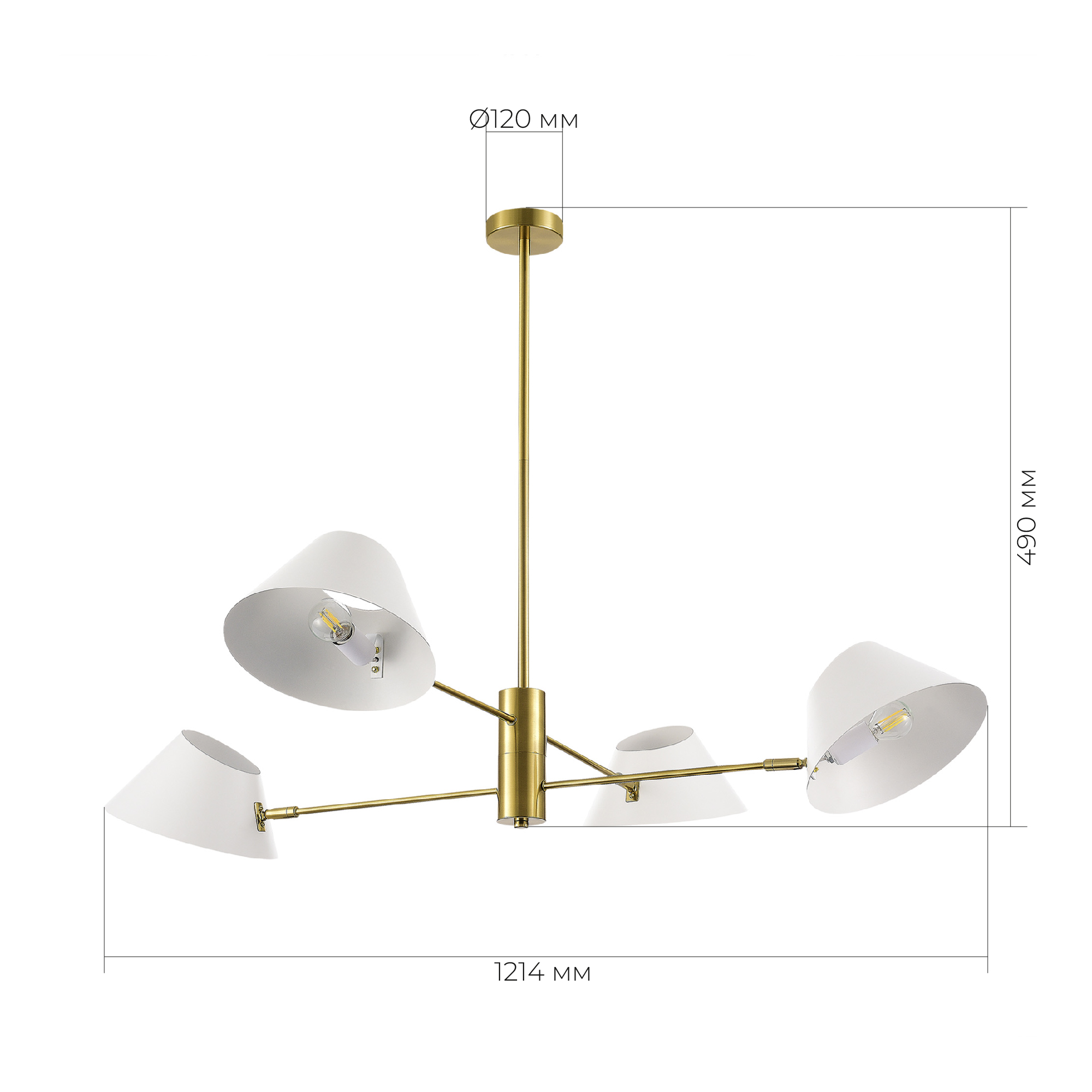 Картинка SLE1253-353-04 Люстра подвесная