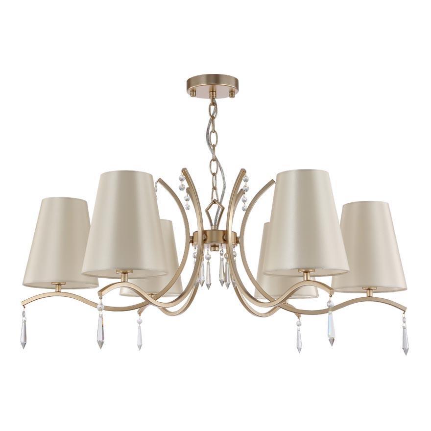 люстра crystal lux renata sp6 gold crystal lux 3591/306, доставка по Казахстану 