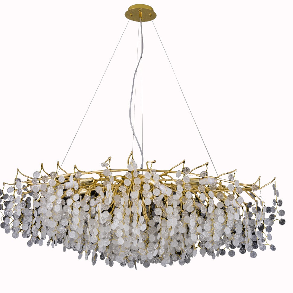 Картинка Подвесная люстра iLAMP Savage 7004-L1200 GD