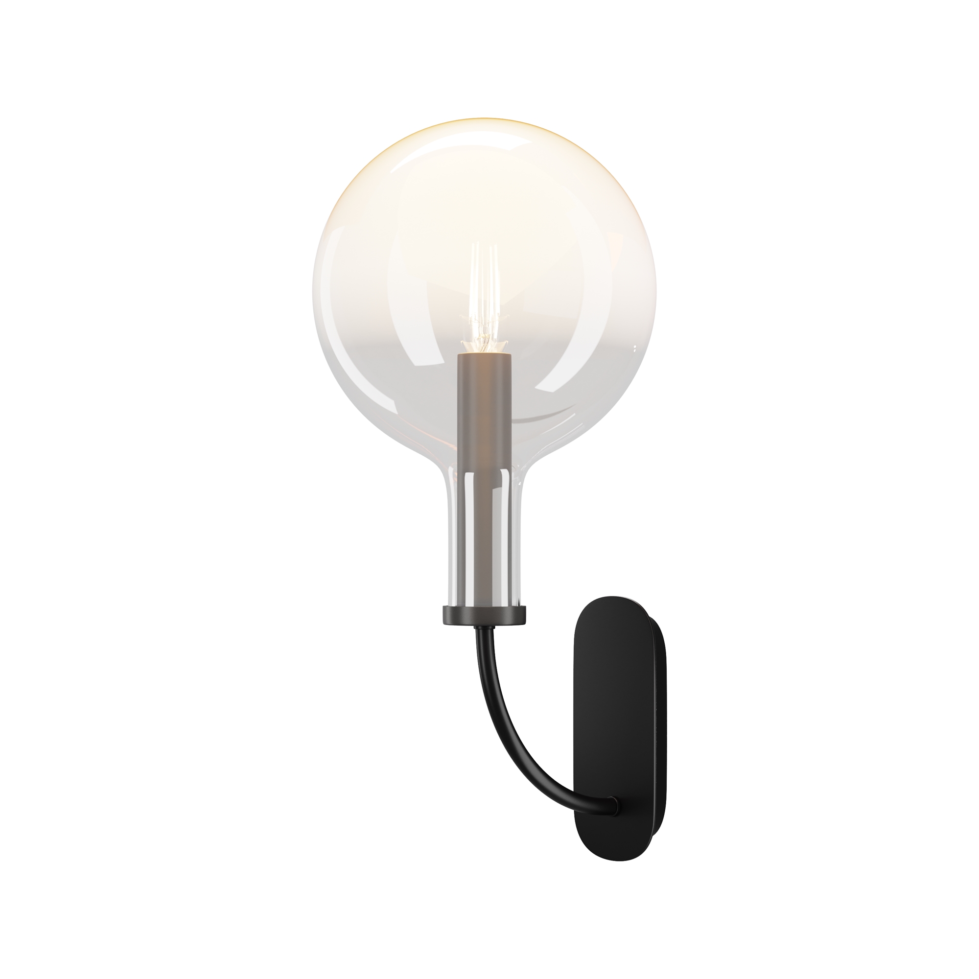 Дополнительная картинка Настенный светильник (бра) Maytoni MOD333WL-01B