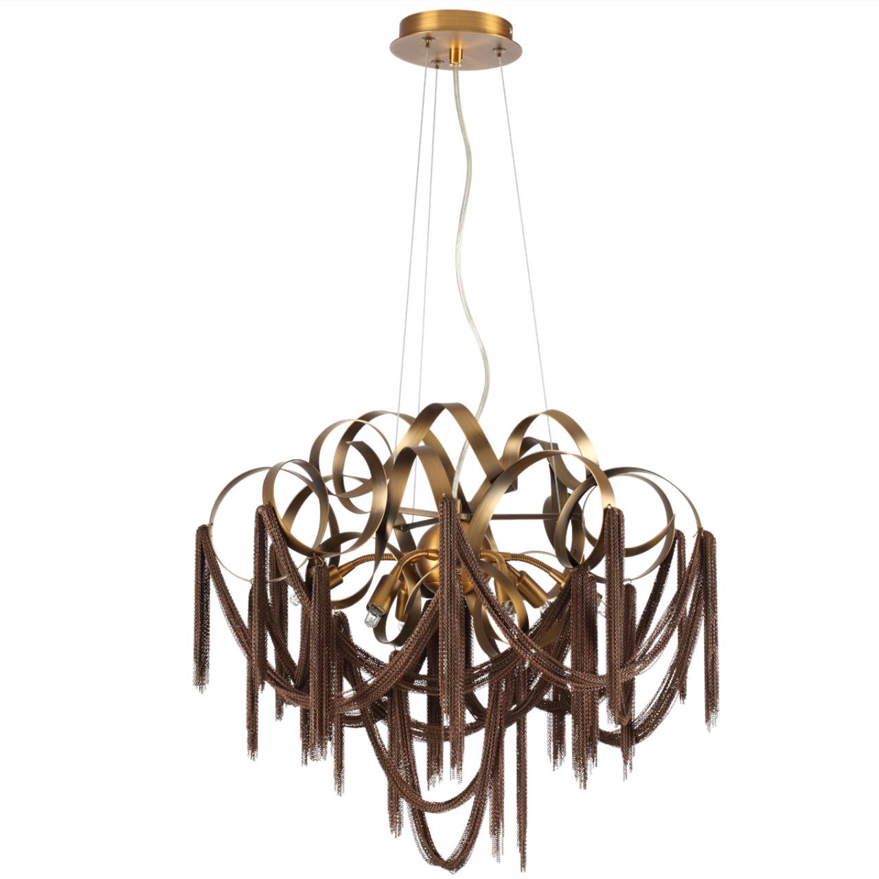 люстры 5066/6 hall odl24 397 подвесной светильник chainy, доставка по Казахстану 