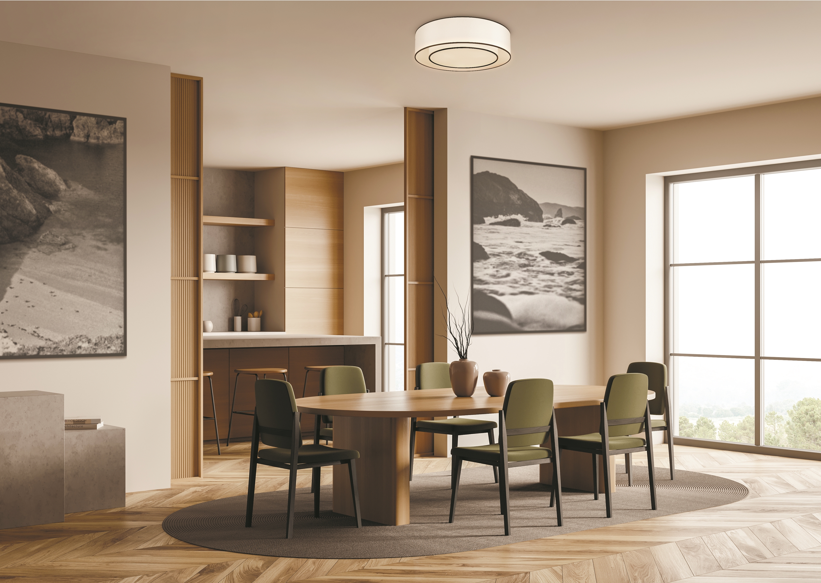 Дополнительная картинка Потолочный светильник Maytoni MOD613CL-03W