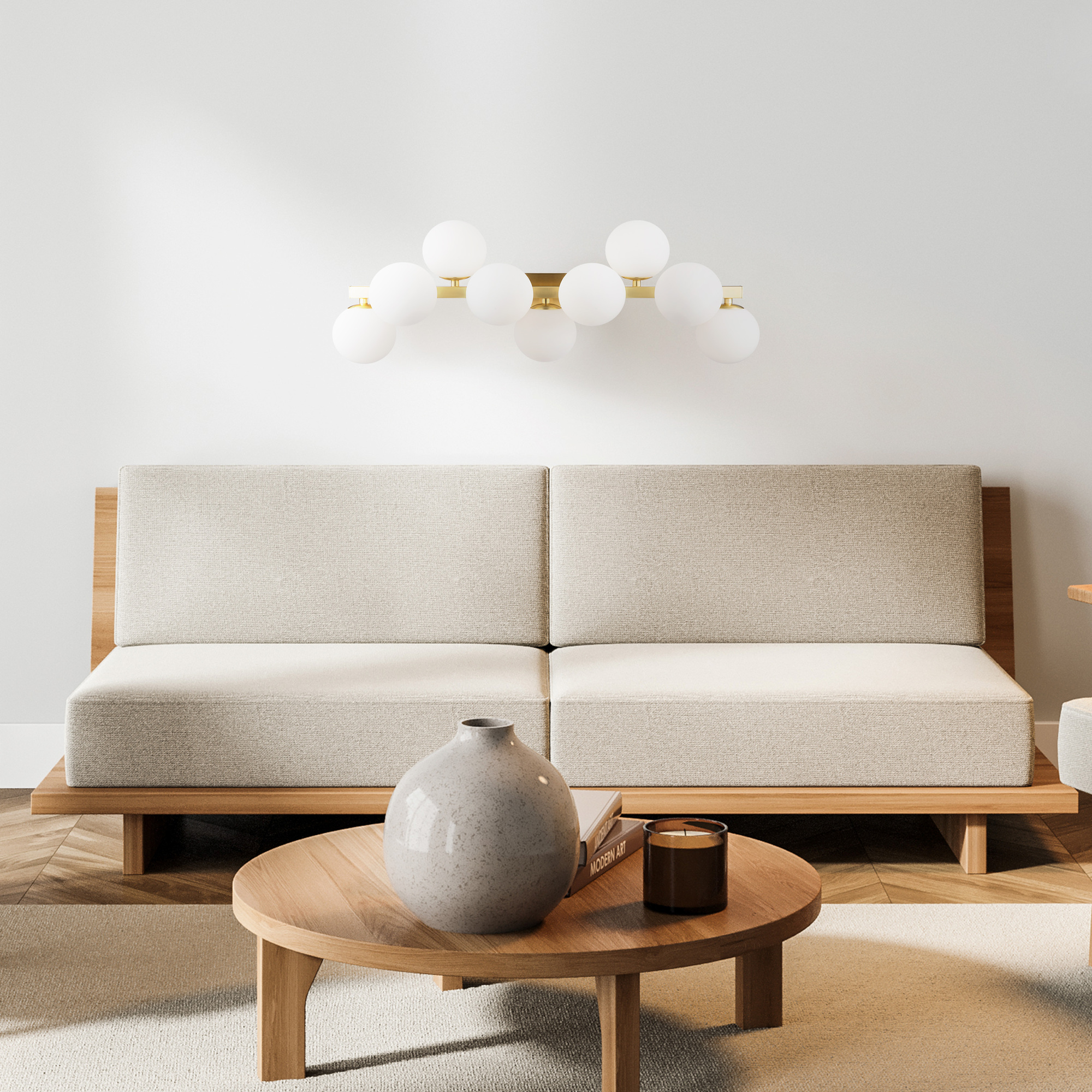 Дополнительная картинка Настенный светильник (бра) Maytoni MOD547WL-09BS